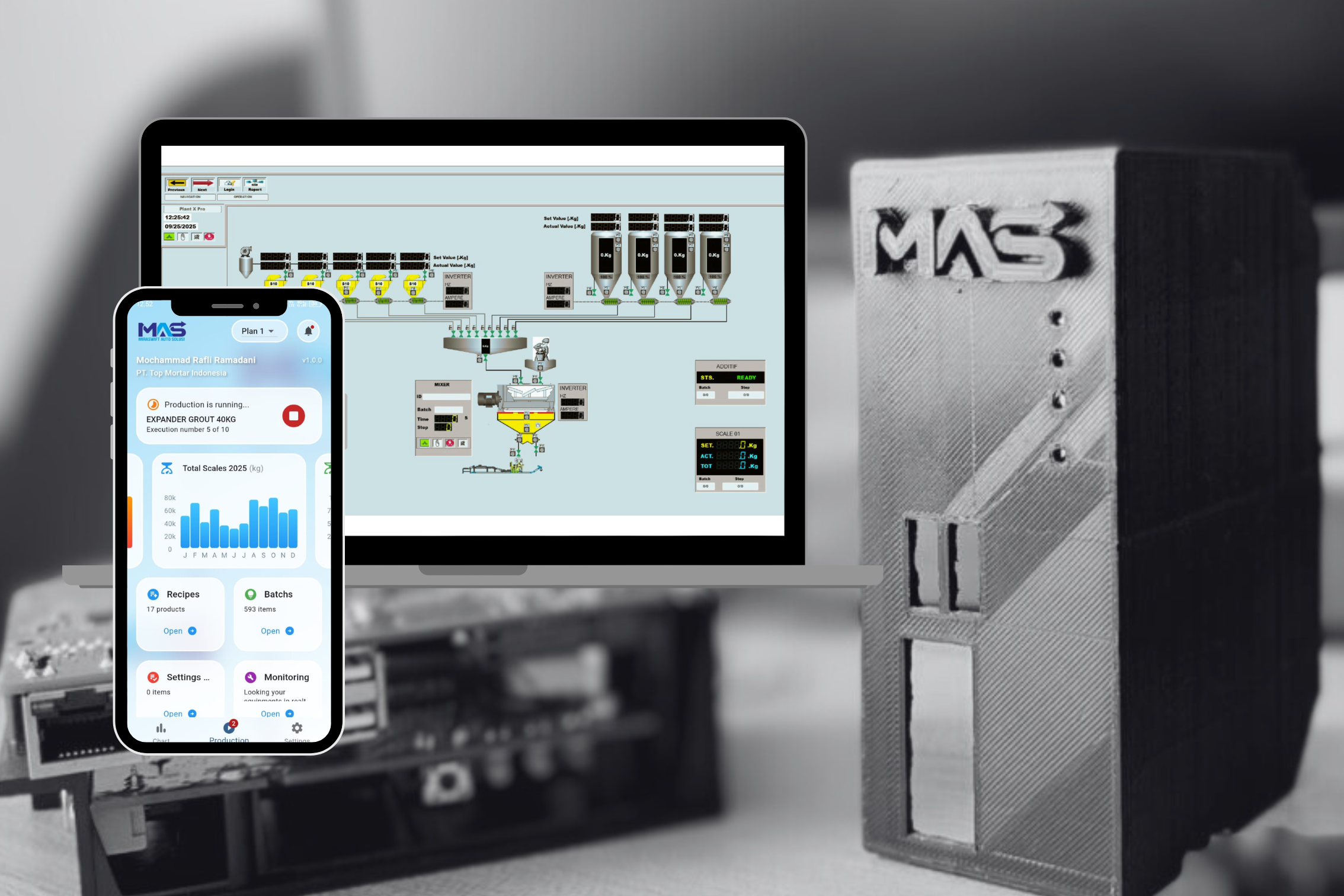 implementasi EEO IOT mesin pabrik industri terbaik miraswift